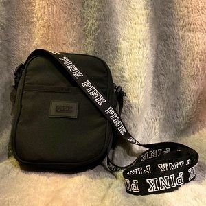 Over the shoulder PINK bag!